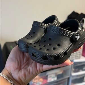CROCS Kids Black Water Shoes